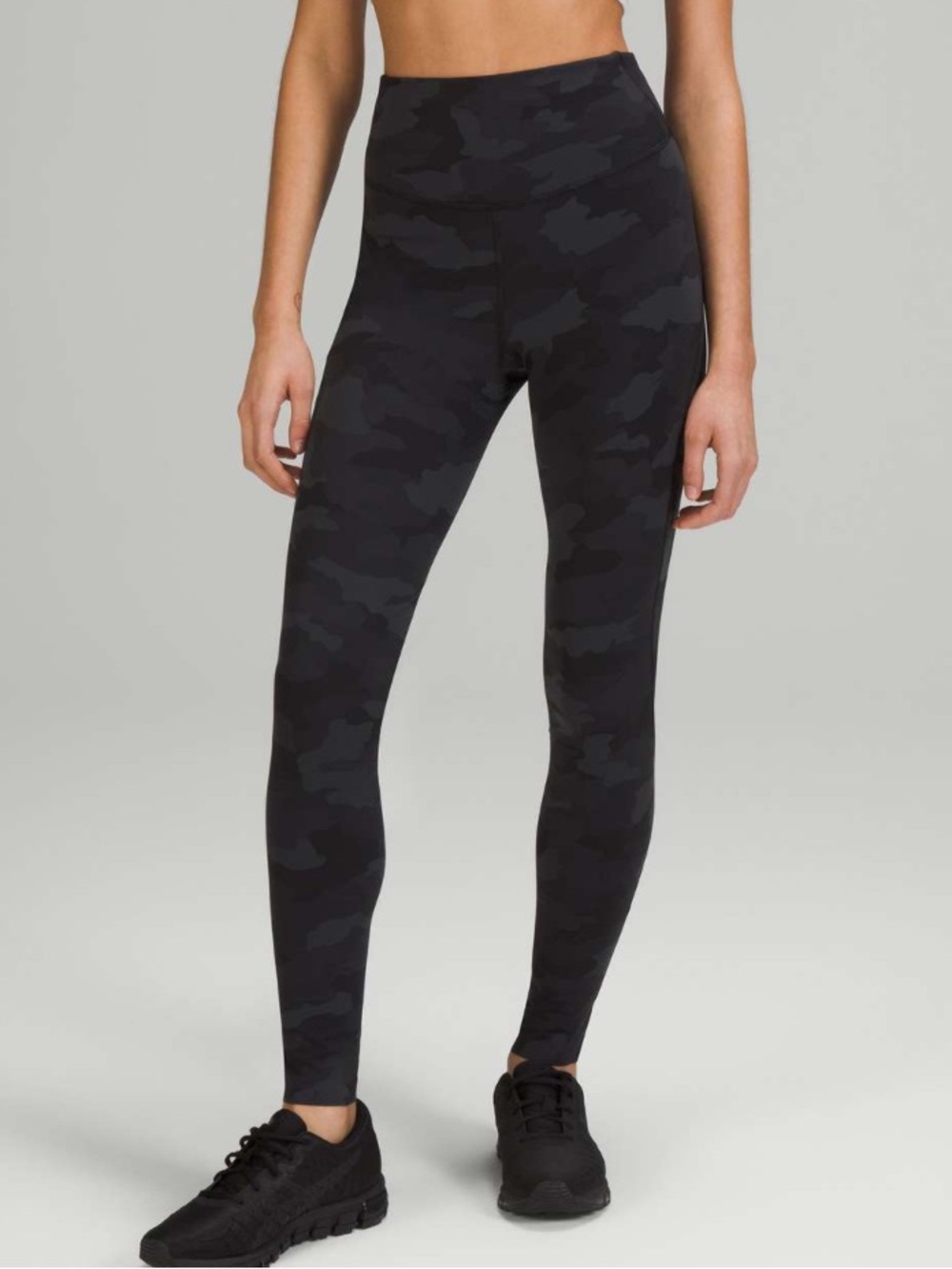 lululemon athletica Black Camo High-Rise Leggings